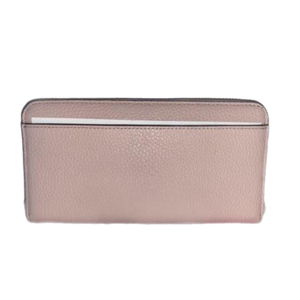 Kate Spade Rose Smoke Glitter on Embossed Leather Lg Continental Wallet - Picture 4 of 4